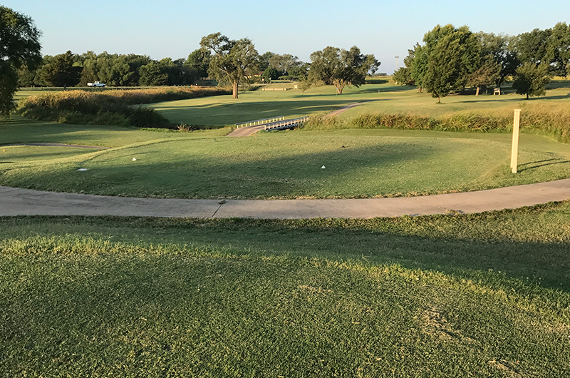 view of course green